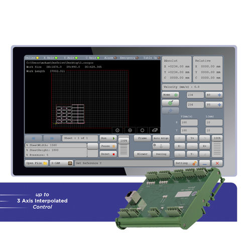 Software-Schnittstelle / CNC - XYC SGCut - Radonix Technology - 3-Achs / für Schneidemaschine