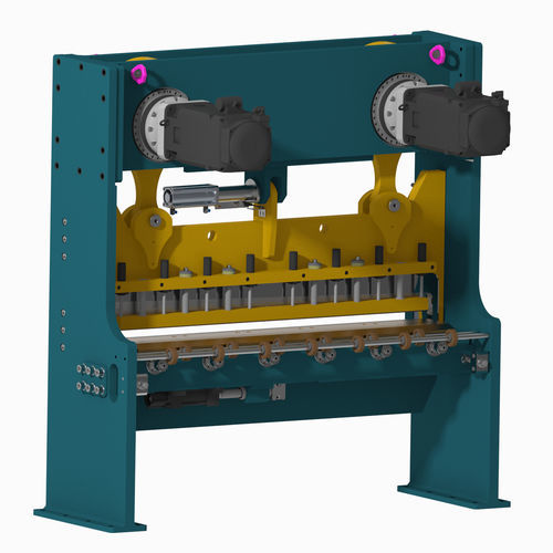 Elektro-Schere - DEVELOPPEMENT PROJETS INDUSTRIELS (DPI) - Blech / für Metall / für Bänder