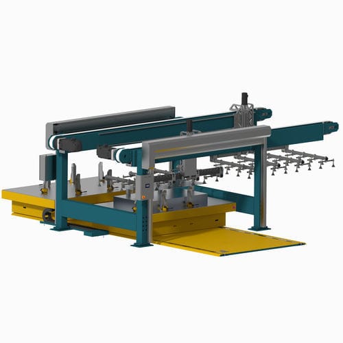 Stapelmaschine für Platinen - DEVELOPPEMENT PROJETS INDUSTRIELS (DPI) - Stapel / für Teile / Metall