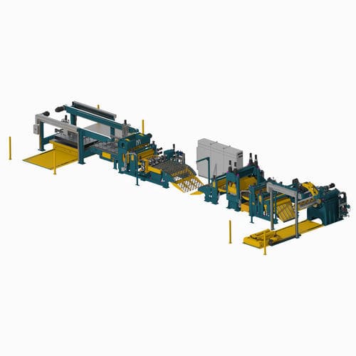 Längsteilanlage für feine Bleche - DEVELOPPEMENT PROJETS INDUSTRIELS (DPI) - Metallband / CNC / bandgespeist