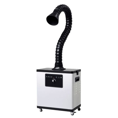 Abzuganlage mit Abluftüberwachung - ISOCLEAN - imt Tool Solutions GmbH - halbautomatisch / Staub / Dampf