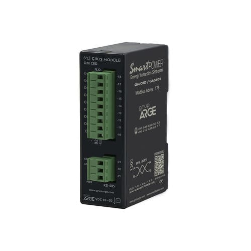Ausgangsmodul / Modbus RTU - OM C8D - Grup Arge Energy and Control Systems - mit 8 Relaisausgängen
