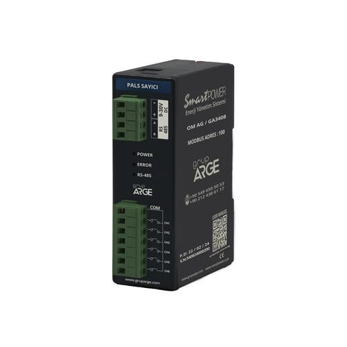 Impulszähler - OM PALS - Grup Arge Energy and Control Systems - mit LCD-Display / Modbus RTU