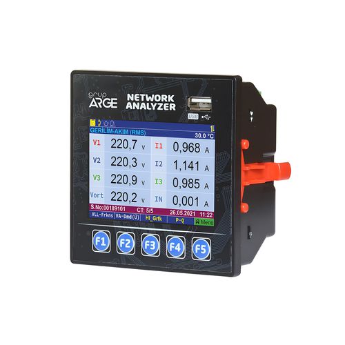 Analysator für Netzwerk - ANL series  - Grup Arge Energy and Control Systems - Signal / für dreiphasige Stromnetze / Leistungsfaktor