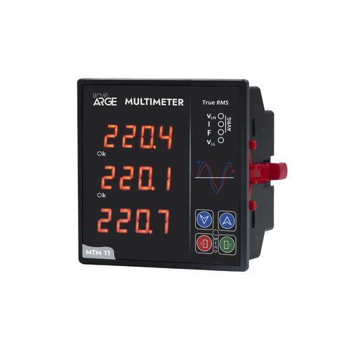 Digitales Multimeter - MTM series - Grup Arge Energy and Control Systems - für Schalttafeleinbau / Frequenz / dreiphasig