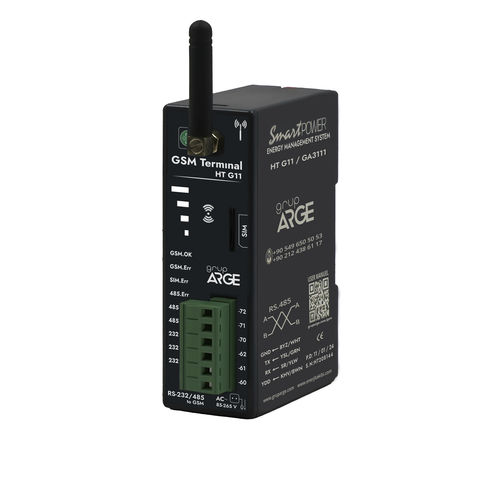 Ethernet-Kommunikationsmodul - HT E series - Grup Arge Energy and Control Systems - für DIN-Schiene