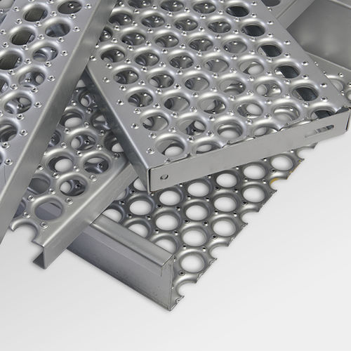 Gitterrost / galvanisiertem Stahl - Perf-O6 - Metart Building Tech Co.,Ltd - Aluminium / Edelstahl / Weichstahl