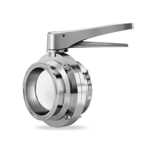 Absperrklappe - HB5126-C  - Taloar - Hebel / 2-teilig / Edelstahl