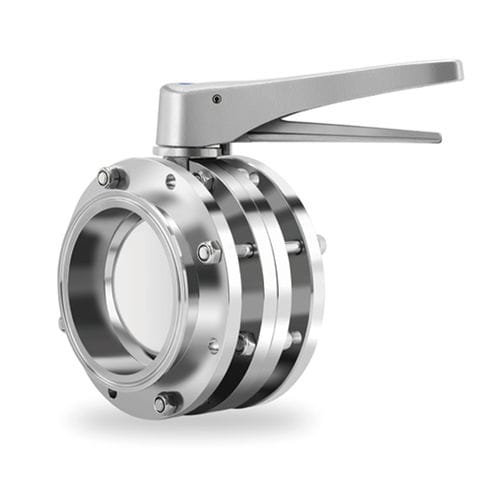 Absperrklappe - HB7126-C - Taloar - Hebel / Flansch / 3-teilig