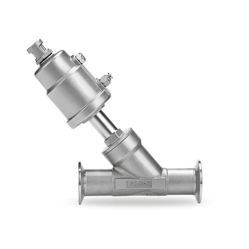 Pneumatisch gesteuertes Ventil - AG5606-C - Taloar - für Wasser / für flüssige Lebensmittel und Getränke / Schrägsitz