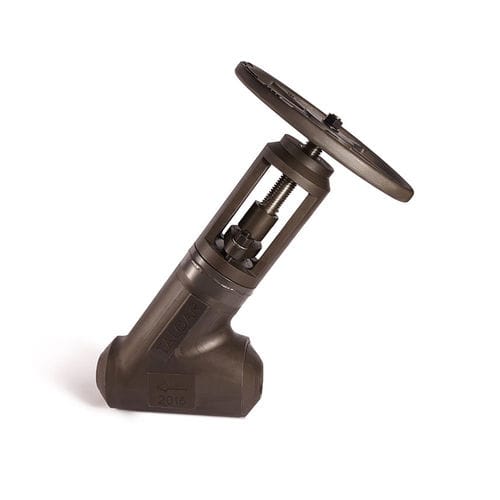 Kugelsitzventil - Y665-B - Taloar - mit Handrad / Absperr / für Chemikalien