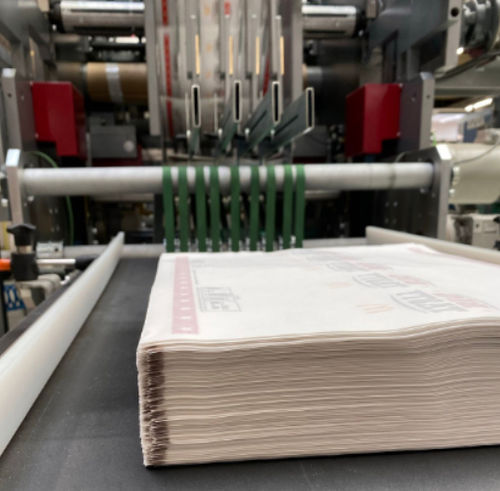 Planoausleger für Papier - Short Run - ilamco - für Lebensmittelanwendung / Mehrfachrollen / für Kleinformat