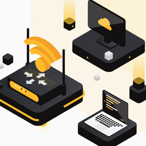 WiFi-Access-Point-Router - Vyos.io - Netzwerk