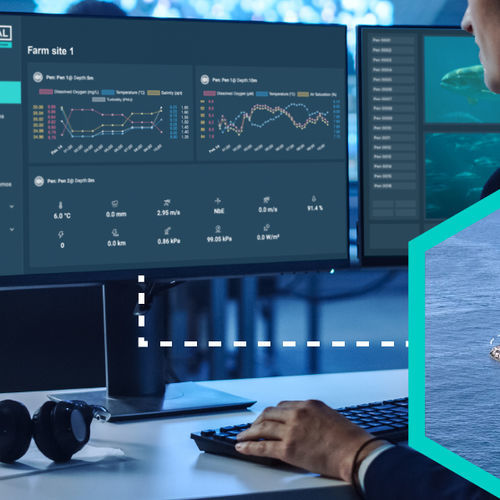 Analysesoftware - Connected Seafarm - Krucial - Remote Condition Monitoring / Überwachung / für Umweltanalyse