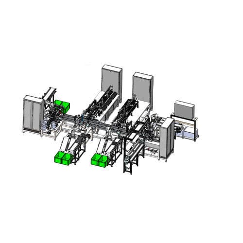 Automatisierte Montagelinie - Carpel-Min - Inspektion / Test