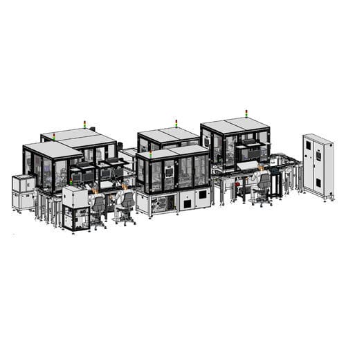 Automatische Montagelinie - Carpel-Min - Steuerung / Markier / für Materialumschlag