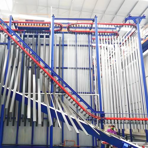 Vertikaler Pulverbeschichtungsanlage - Xiangyang Jingtu Anti corrosion Materials Co., Ltd - automatisch