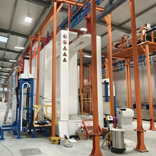 Geschlossene Pulverbeschichtungskabine - Xiangyang Jingtu Anti corrosion Materials Co., Ltd - für Einzelteile / für schwere Lasten / für Fahrzeuge