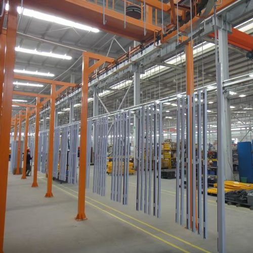Automatischer Pulverbeschichtungsanlage - Xiangyang Jingtu Anti corrosion Materials Co., Ltd - kontinuierlich
