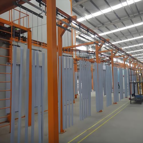 Beschichtungsanlage für Aluminiumprofil - Xiangyang Jingtu Anti corrosion Materials Co., Ltd - automatisch / Kataphorese