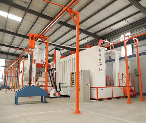 Geschlossene Pulverbeschichtungskabine - Xiangyang Jingtu Anti corrosion Materials Co., Ltd - für Einzelteile / für schwere Lasten / für Fahrzeuge