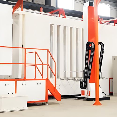 Geschlossene Pulverbeschichtungskabine - Xiangyang Jingtu Anti corrosion Materials Co., Ltd - für die Metallwarenindustrie / für Fahrzeuge / für Einzelteile