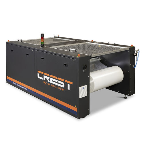 Rotations-Prägeanlage - Crest Dutch Machinery - für Papier / hydropneumatisch