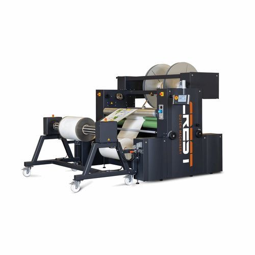 Rolle-zu-Rolle-Walzmaschine - R2R - Crest Dutch Machinery - automatisiert / mit Rollenschneider / Industrie