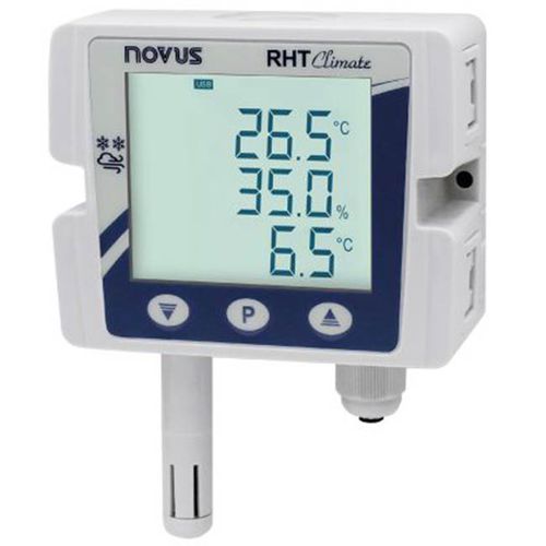 Feuchte- und Temperatursensor / relativ - Exceltec Canada Inc. - wandmontiert / digital / RS-485