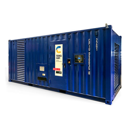 Diesel-Stromaggregat - MT870E - Suministres Tecnics S.L - dreiphasig / stationär / Container