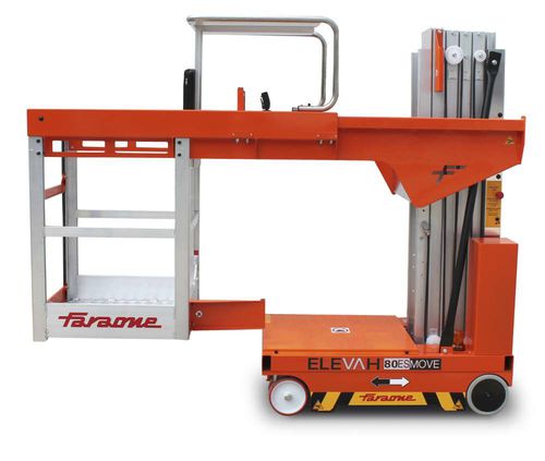 Hubarbeitsbühne mit Eigenantrieb - 80 ES Move - Elevah - elektrisch / für Produktionsanlagen / für Baustelle