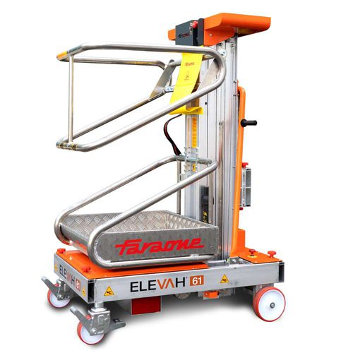 Mobile Hubarbeitsbühne - 61 - Elevah - elektrisch / für Industrieanwendungen / kompakt