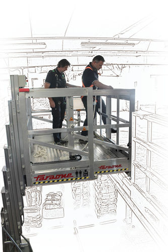 Festinstallierte Hubarbeitsbühne - Elevah - mit Eigenantrieb / elektrisch