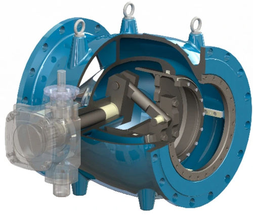 Ventil mit schwimmend gelagerter Kugel - Flowrates - hydraulisch / Stell / Flusskontrolle