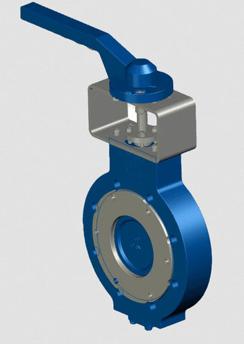 Absperrklappe - BVD01 - Flowrates - Hebel / pneumatisch / elektrisch