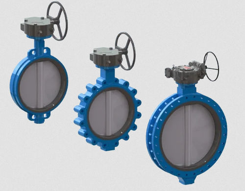 Absperrklappe - Flowrates - mit Handrad / für Heißwasser / für Trinkwasser