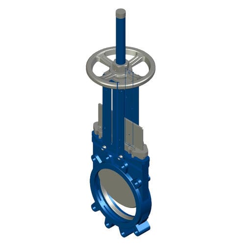 Plattenschieber - Flowrates - Hebel / mit Handrad / pneumatisch