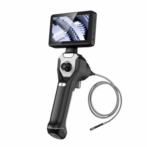 Flexibles Videoendoskop - NGC - Cobb Fibre Ottiche Srl - mit Gelenk / Joystick / tragbar