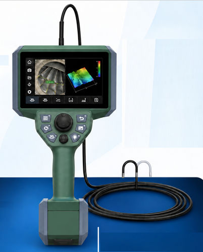 Flexibles Videoskop - V3D - Cobb Fibre Ottiche Srl - für 3D-Messungen / mit IPS-Bildschirm / USB