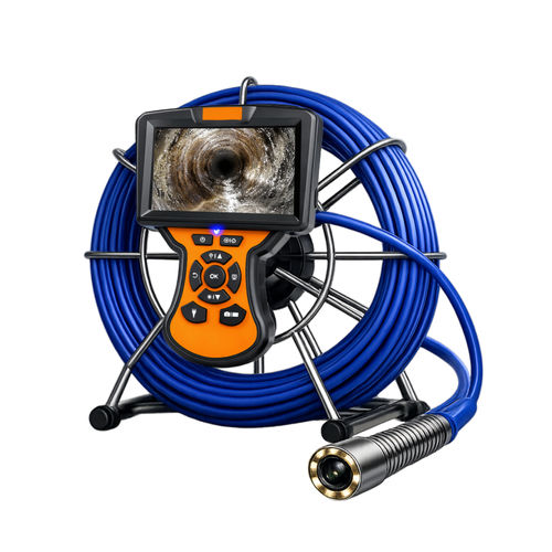 Videoendoskop für Kamera - KM-01 - Cobb Fibre Ottiche Srl - für LED / mit LCD-Anzeige