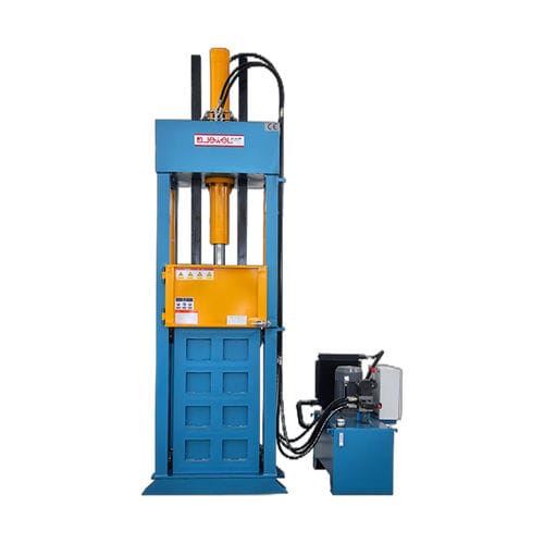 Ballenpresse für Textilien - JP30LT - SHANGHAI JEWEL TECH CO.,LTD - vertikal / halbautomatisch / Einkammer
