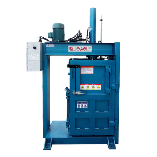 Ballenpresse für Textilien - JP-10SN - SHANGHAI JEWEL TECH CO.,LTD - vertikal / halbautomatisch / hydraulisch