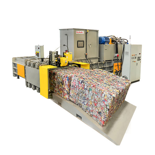 Hydraulische Presse - JPW100Q-Z - SHANGHAI JEWEL TECH CO.,LTD - Kompression / automatisch / horizontal