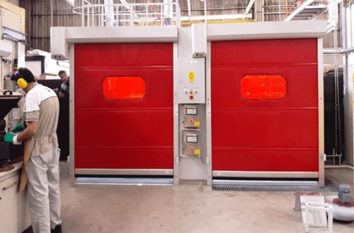 Spiraltor - Automat Helical  - KAPISAN ENDÜSTRİYEL KAPI SİSTEMLERİ - PVC / für den Innenbereich / für Außenbereich