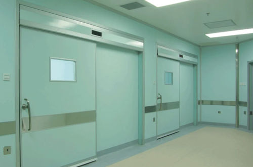 Tor mit Scharnier - Hermetic  - KAPISAN ENDÜSTRİYEL KAPI SİSTEMLERİ - Edelstahl / für den Innenbereich / für Krankenhaus