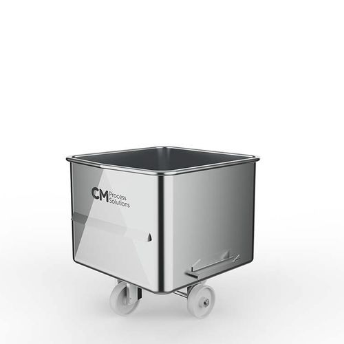 Transportwagen - CM Process Solutions LLC - Wasch / Edelstahl / mit Lenkrolle