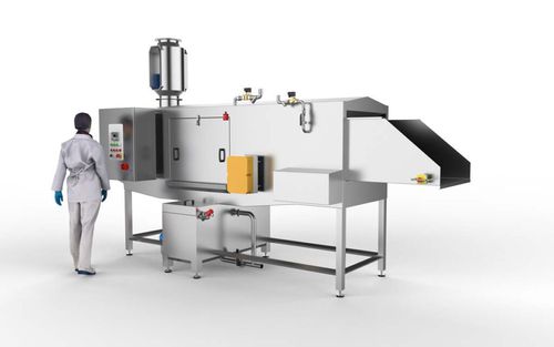 Sprüh-Waschtunnel - CM Process Solutions LLC - Klarspül / für Kunststoffkisten / automatisch