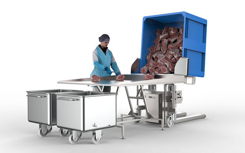 Hydraulische Kipphilfe - HA400 - CM Process Solutions LLC - manuell / Edelstahl / Hub