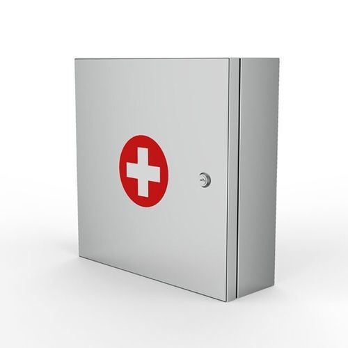 Erste-Hilfe-Schrank - 519/014002-USA - CM Process Solutions LLC - wandmontiert / Fachböden / Edelstahl