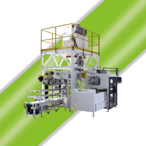 Halbautomatische Verpackungsmaschine - FAG-750A - OPTO Electronic - für Schüttgut / für Säcke